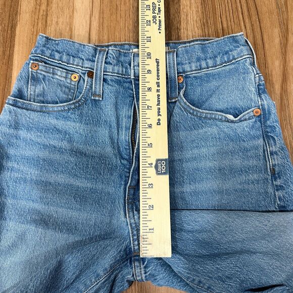 Madewell Balloon Jeans Women's 23 Cropped High Rise Curved Mom Denim - Picture 6 of 12